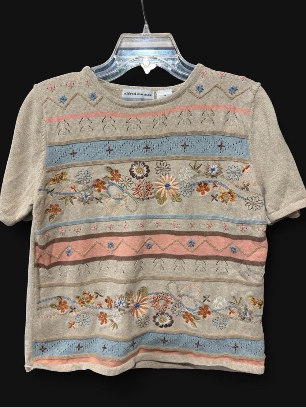 Alfred Dunner vintage 90’s embroidered sweater